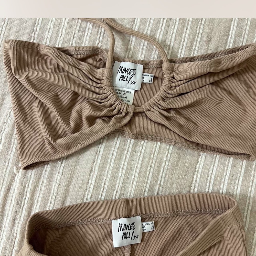 Princess Polly Taupe Intimates Set